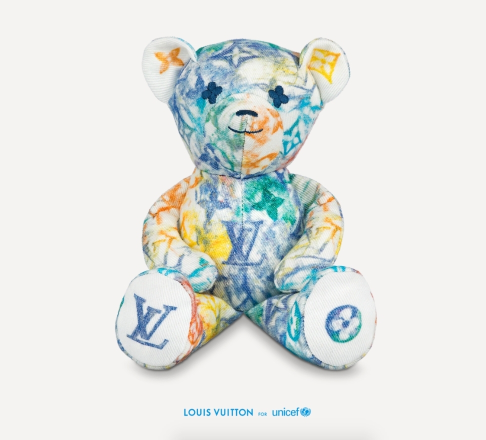 【名牌飾物】LV 慈善Silver Lockit手鏈DOUDOU LOUIS 循環再造純銀索繩手鏈/啤啤熊玩偶