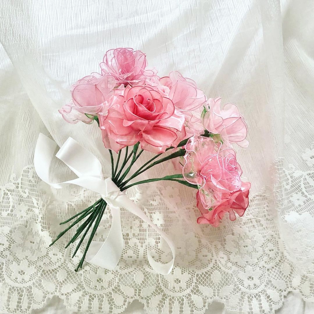 日本大熱「玻璃糖花束」!夢幻半透明質感,永不凋謝的浪漫代表