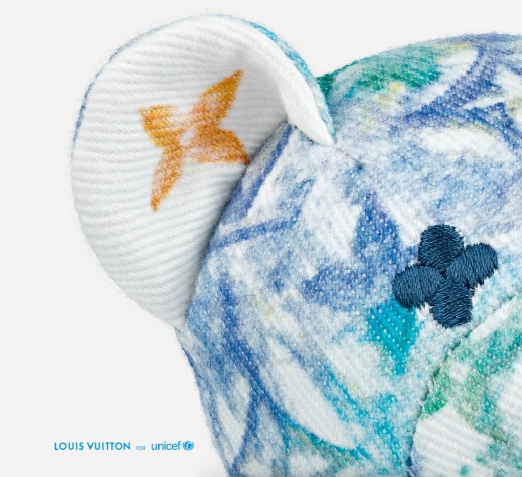 【名牌飾物】LV 慈善Silver Lockit手鏈DOUDOU LOUIS 循環再造純銀索繩手鏈/啤啤熊玩偶