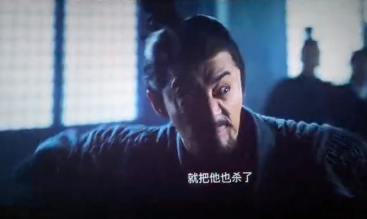 接下來又回到了項少龍和嬴政的對話,項少龍稱︰「萬一搞唔掂佢嘅,連佢都殺埋!」