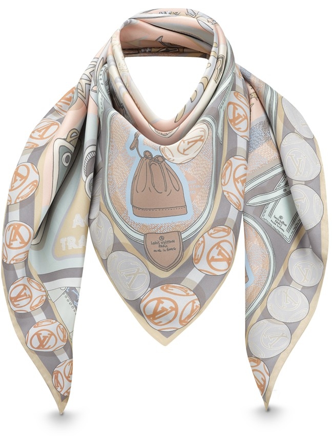 【名牌絲巾】網購LV/Burberry/GUCCI絲巾最平$250綁手袋頭髮