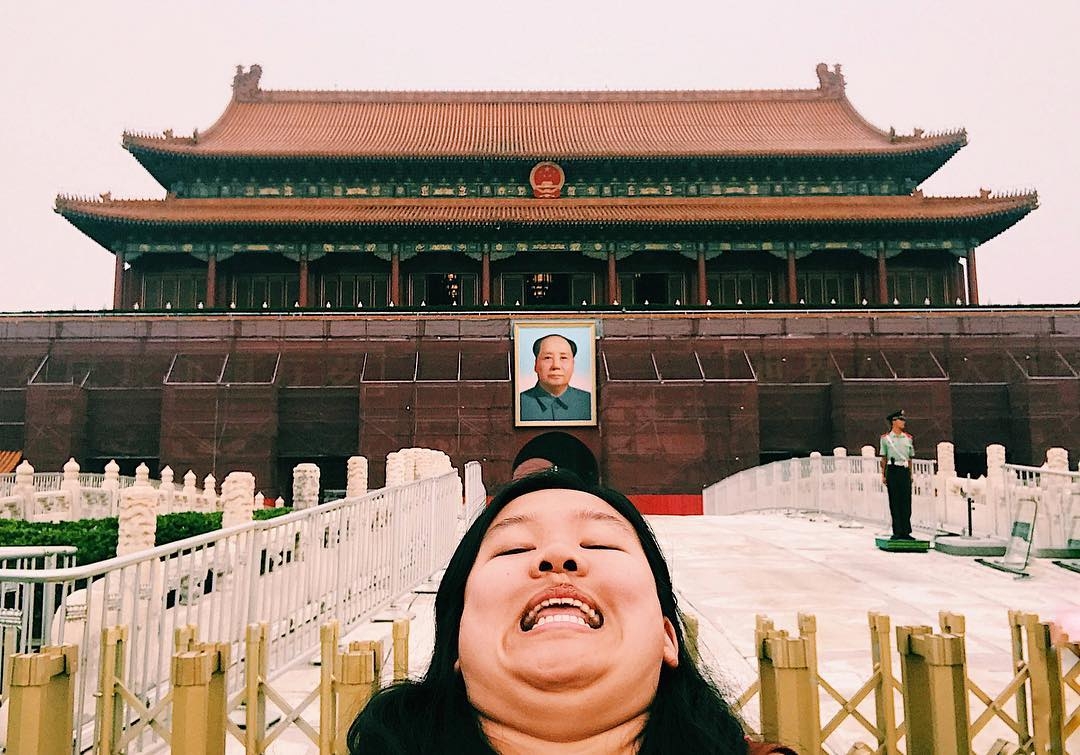 中國的天安門廣場