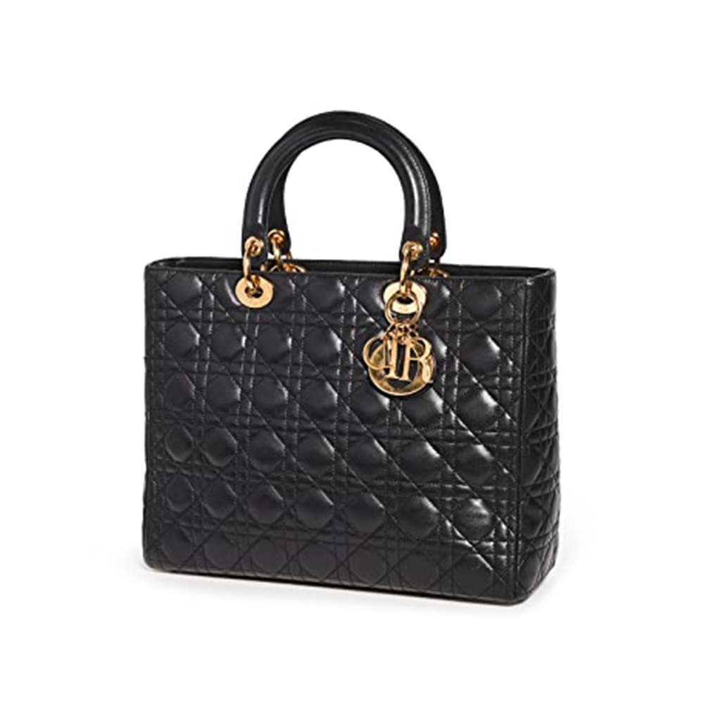 【Dior手袋加價2021】Christian Dior Cannage Lambskin Tote
