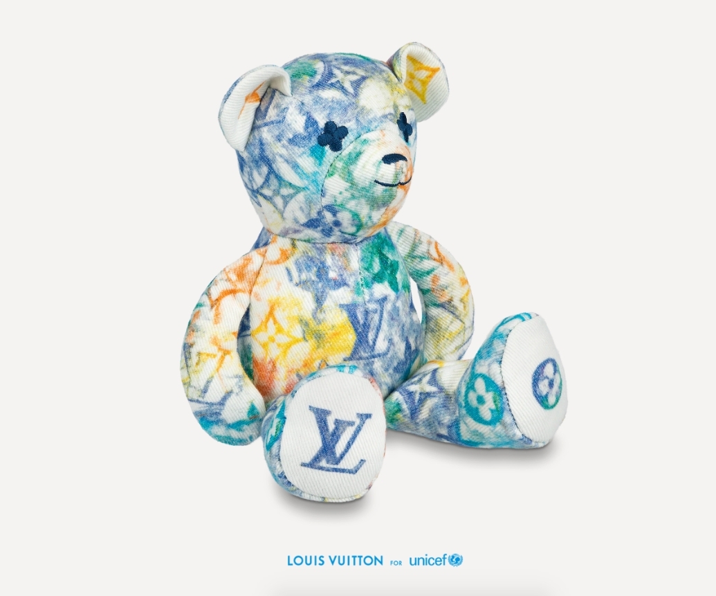 【名牌飾物】LV 慈善Silver Lockit手鏈DOUDOU LOUIS 循環再造純銀索繩手鏈/啤啤熊玩偶