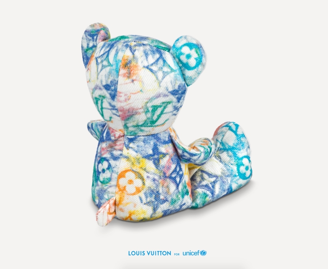 【名牌飾物】LV 慈善Silver Lockit手鏈DOUDOU LOUIS 循環再造純銀索繩手鏈/啤啤熊玩偶