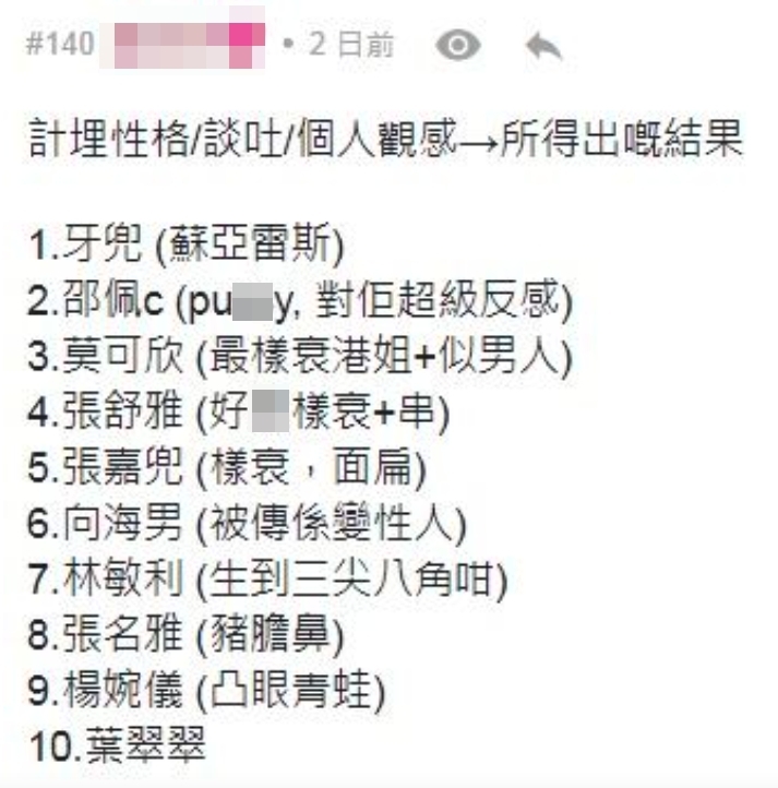 不過在向海嵐當選前後卻鬧出不少風波,有傳當年的港姐三甲傳有變性人參賽