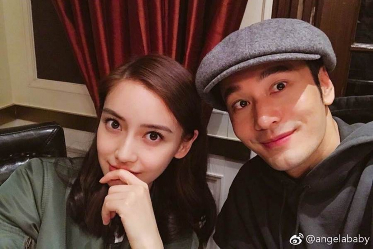 黃曉明的輓聯上卻沒有寫上老婆Angelababy的名字,引想了網民聯想。