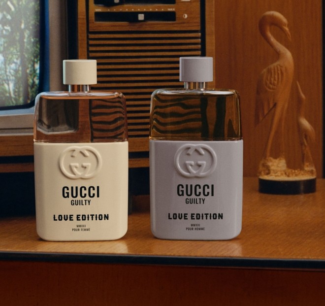 【香水推介2021】GUCCI自上年情人節推出了限定男女對香香水反應熱烈,今年再乘勝追擊,以同系列的Guilty Love Edition推出全新包裝及香味的男女對香