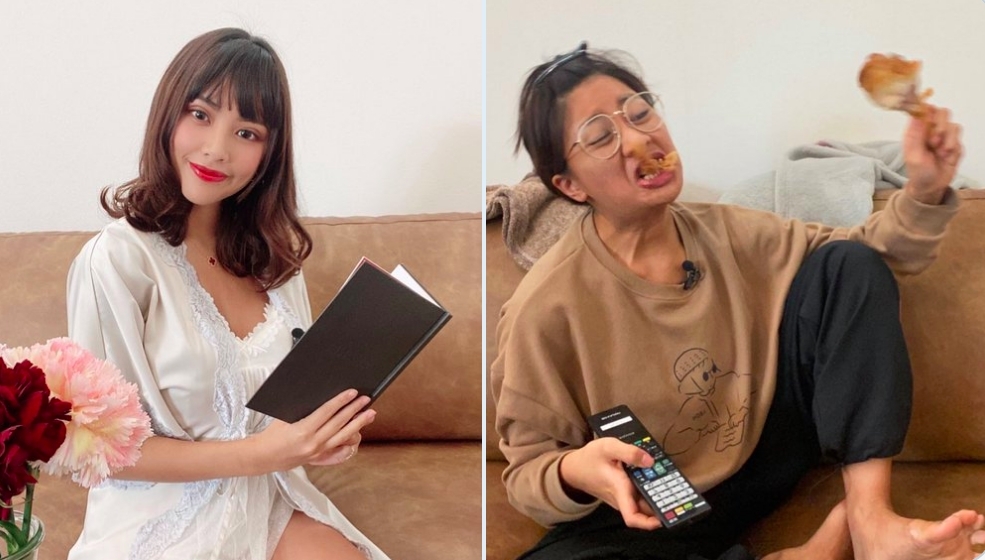 Vienna一直也有繼續拍「理想VS現實」系列的搞笑照片,來自泰國的她由19歲開始做模特兒,是一次到日本旅行時,意外被當地的模特兒公司看到她與友人合照,便邀請她簽約,於是自2014年起留在日本發展。