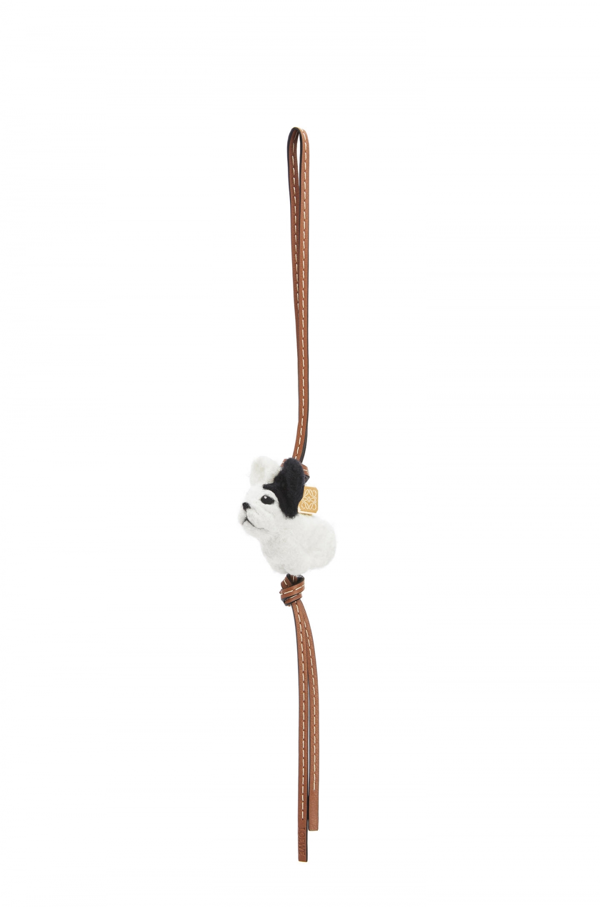 【LOEWE手袋】超萌毛氈動物手袋掛飾 龍貓/法鬥/海豹小牛皮繩吊飾售價