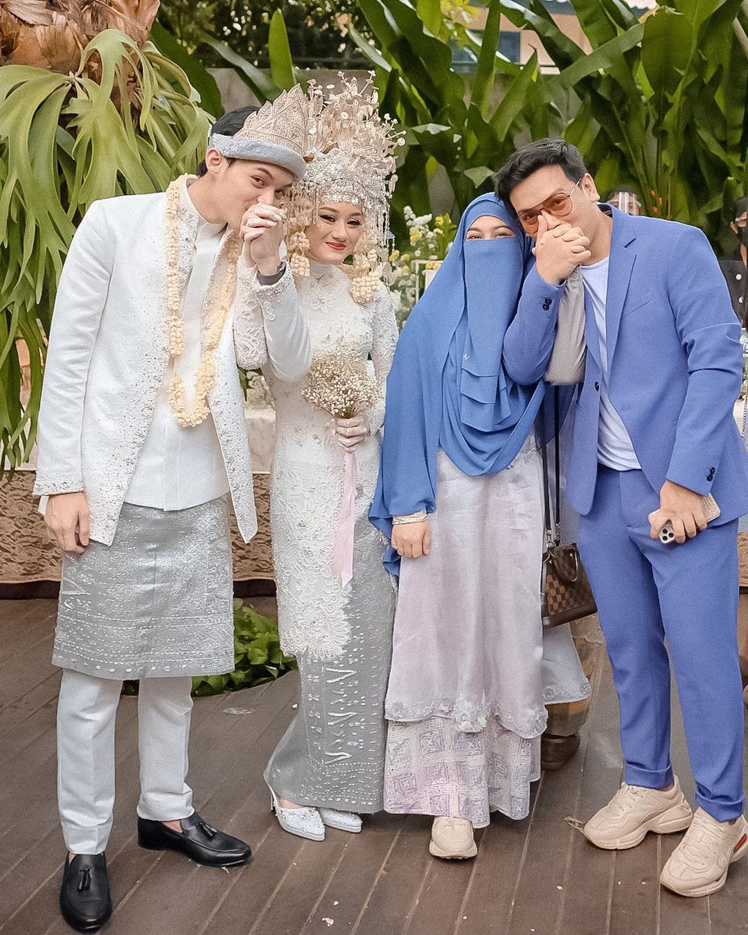 就是印尼街頭藝人納塔(Natta Reza)與老婆瓦爾達(Wardah Maulina)的幸福婚姻