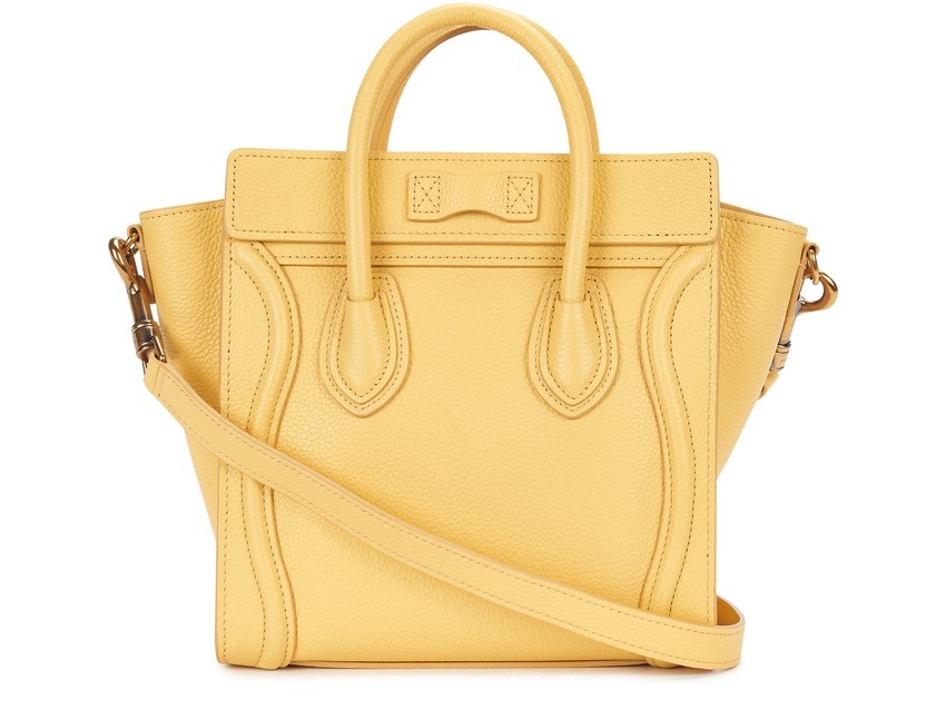 【名牌手袋2021】網購CELINE/LOEWE/LV/Chloé奶油黃手袋/Pantone年度色亮麗黃