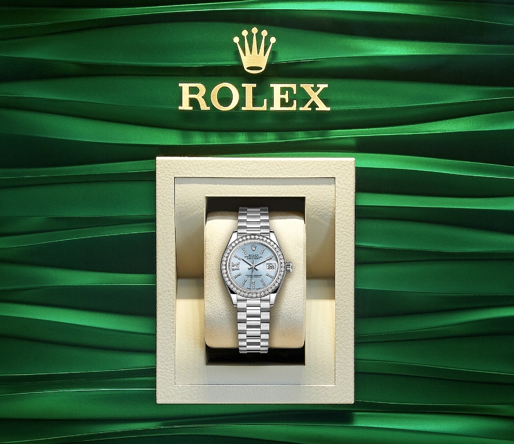 【Rolex手錶】冰藍色勞力士推介價錢/鑲鑽Lady-Datejust/Day-Date