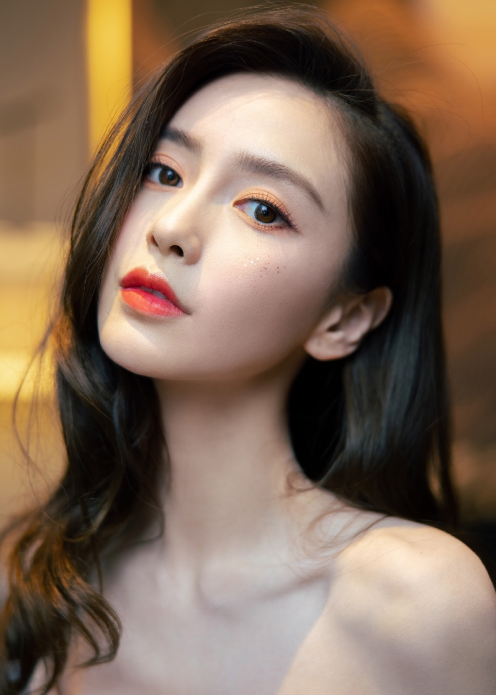 曉明Angelababy離婚/兩大舉動打破婚變傳聞/台下拍baby講生日快樂零互動
