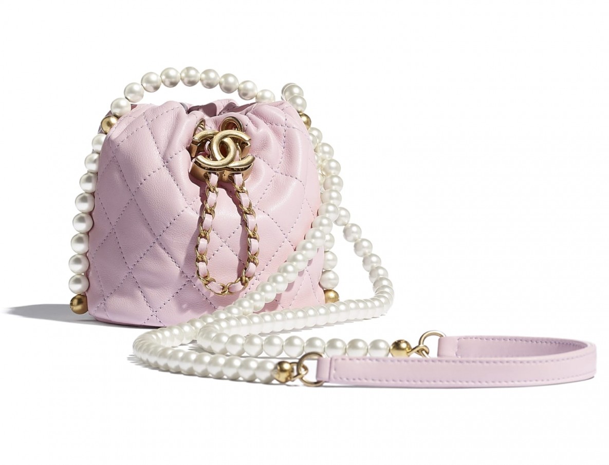 【Chanel 2021手袋】迷你索繩手袋 HK$26,600（12 × 12 × 12cm）