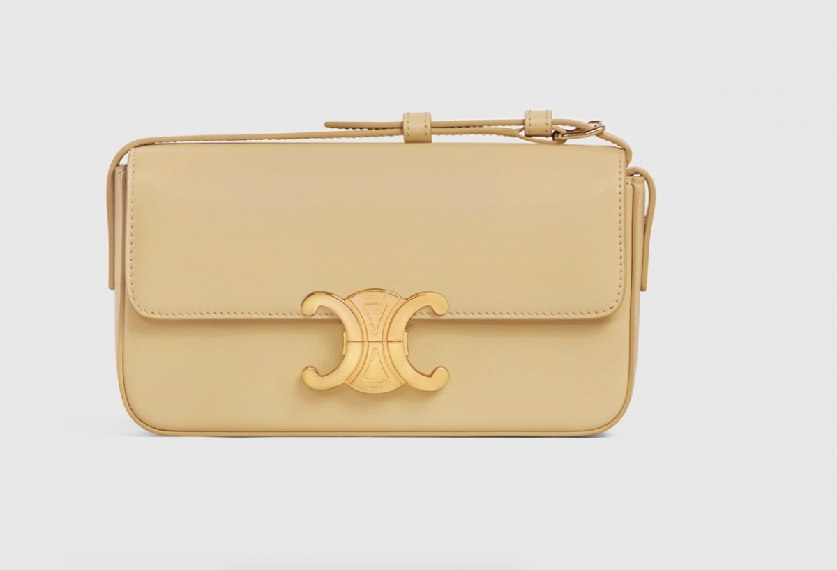 【名牌手袋2021】CELINE凱旋門腋下包SHOULDER BAG/網購必買名牌腋下包
