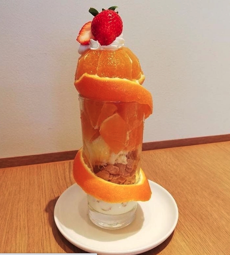 -日本-日本甜品-日本cafe-草莓聖代-水果聖代-3