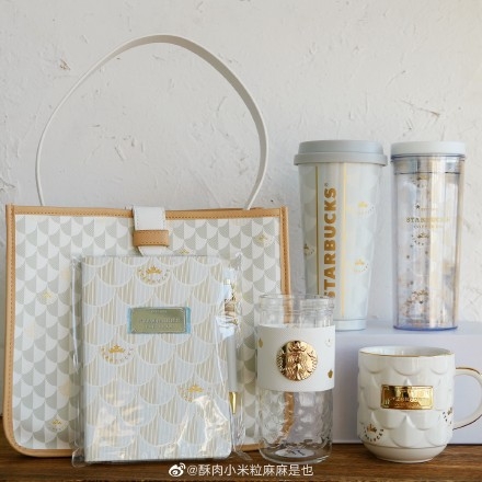 -大陸Starbucks-仿名牌-手袋-週邊-白金魚鱗-LV-星巴克-2