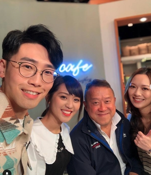 曾志偉親臨節目,讓3位主持都十分緊張,馮盈盈更大讚「獎門人為人好nice