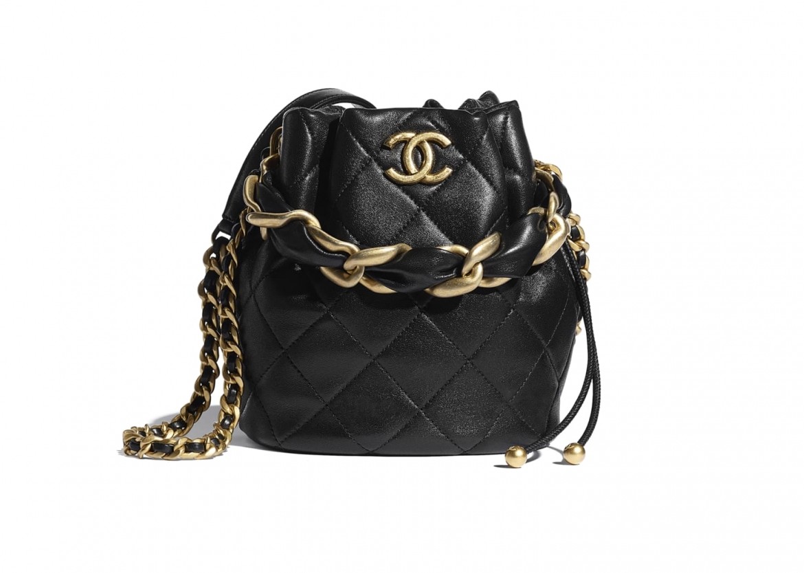 【Chanel 2021手袋】索繩手袋 HK$36,000 （19 × 16 × 13 cm ）