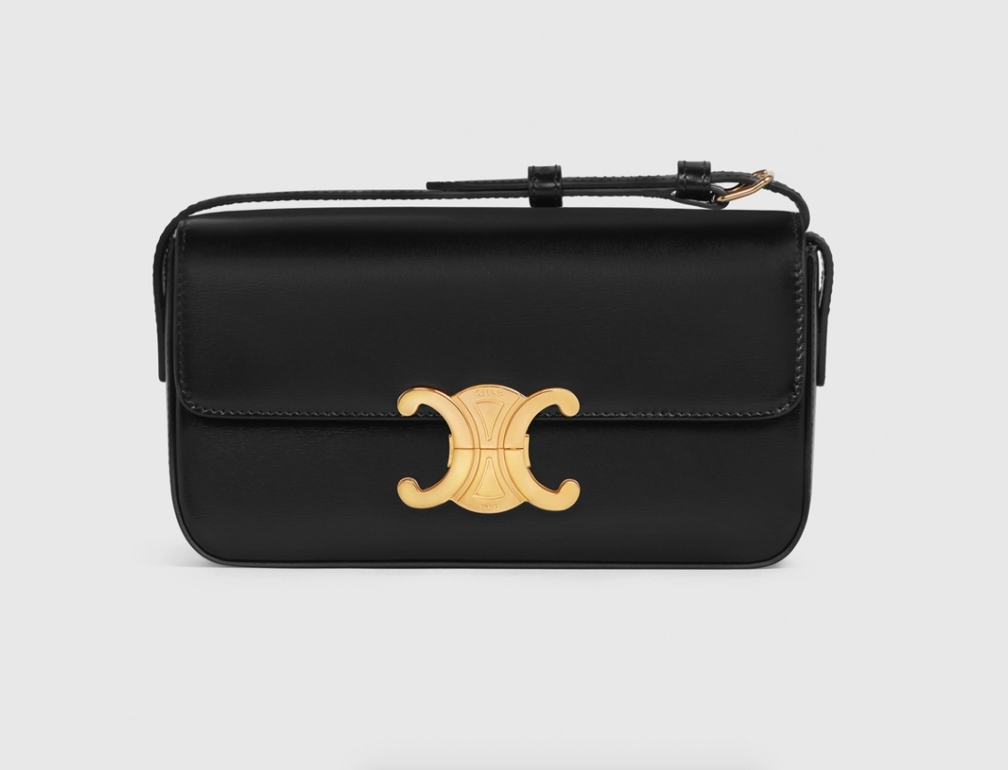 【名牌手袋2021】CELINE凱旋門腋下包SHOULDER BAG/網購必買名牌腋下包