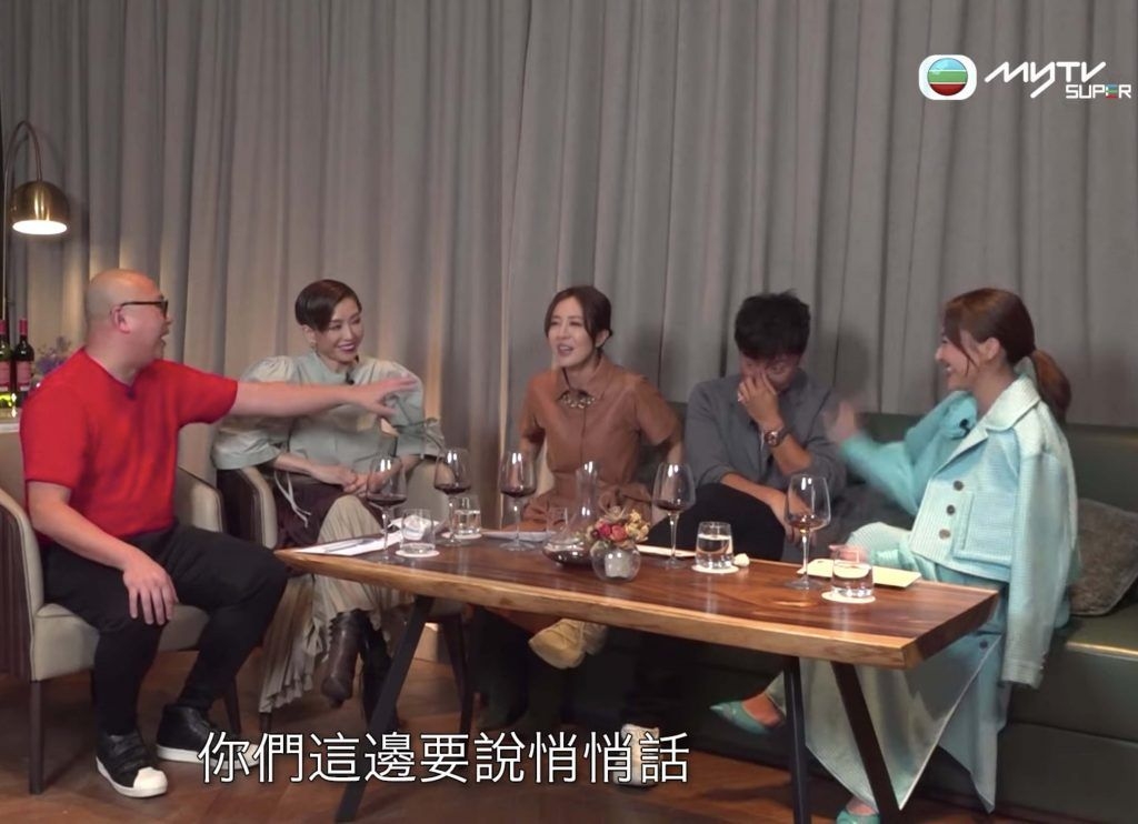 兩人之後更在節目《Tiger's Talk》上表現親暱,陳瀅更大爆方力申有單獨約過她食飯力追她,不過她並沒有應約!