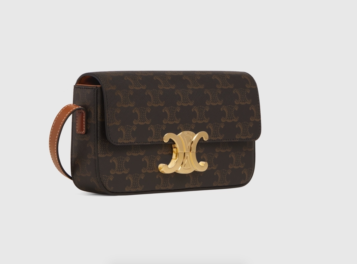 【名牌手袋2021】CELINE凱旋門腋下包SHOULDER BAG/網購必買名牌腋下包