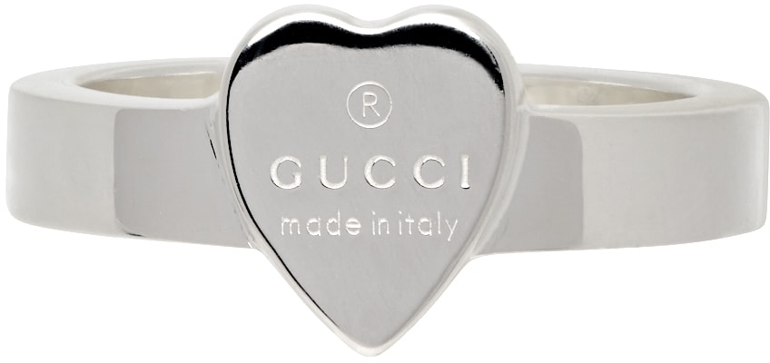 #GUCCI Silver Heart Rin HK$1,500【即按此購買】