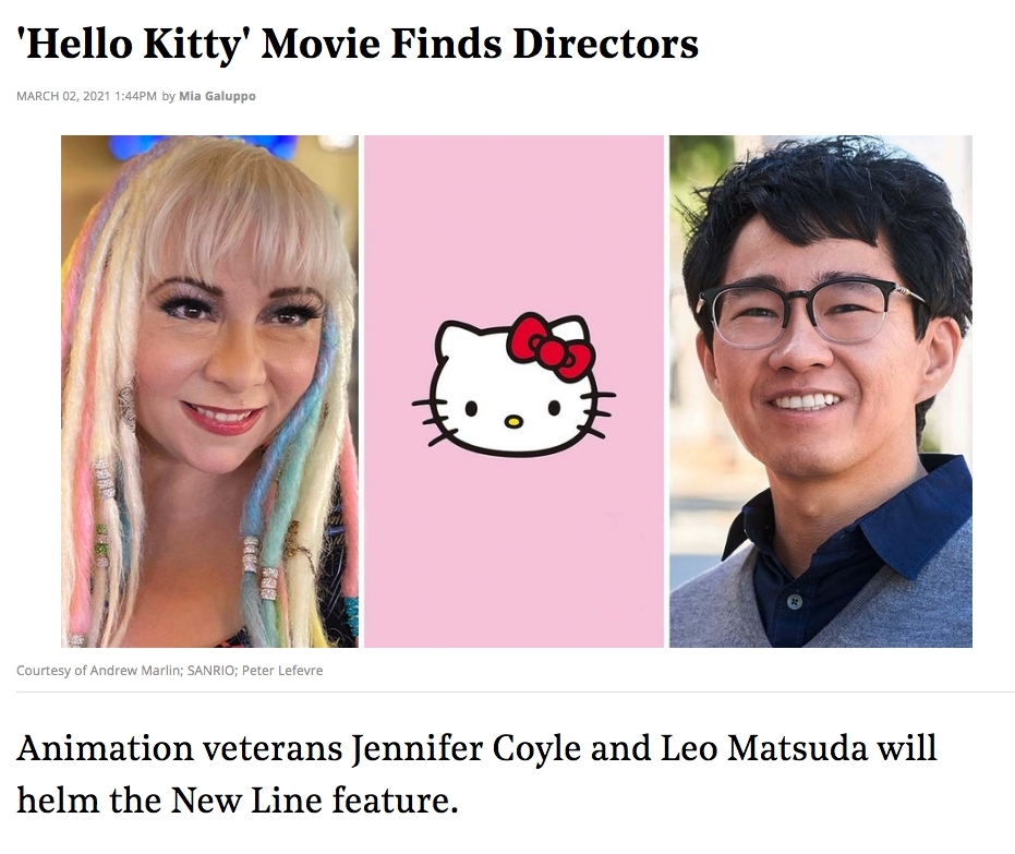 Hello Kitty拍真人版電影打造Sanrio宇宙/網民問會有嘴巴嗎?