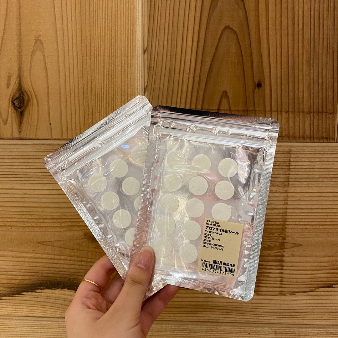 無印良品MUJI好物「香薰油用口罩貼紙」KO口水味全日香噴噴