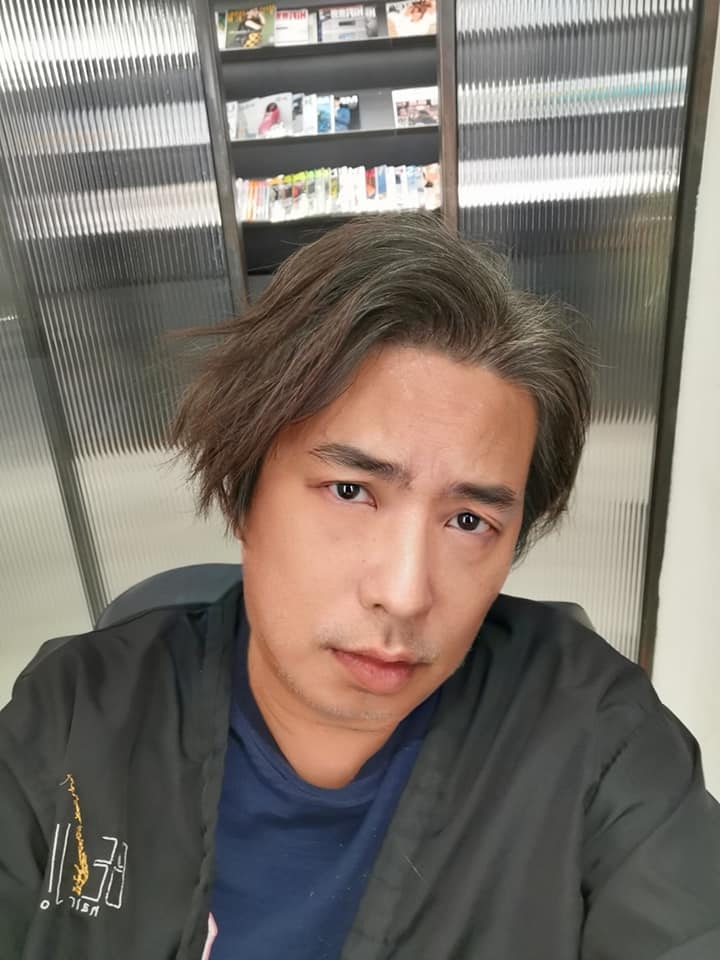 林敏聰也懶理留言，對於修圖App更是玩上癮，近來不少帖文都以不同造型的P圖示人