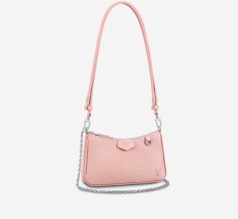 【名牌手袋2021】LV簡約清新Easy Pouch!石英白/芭蕾粉/天藍色
