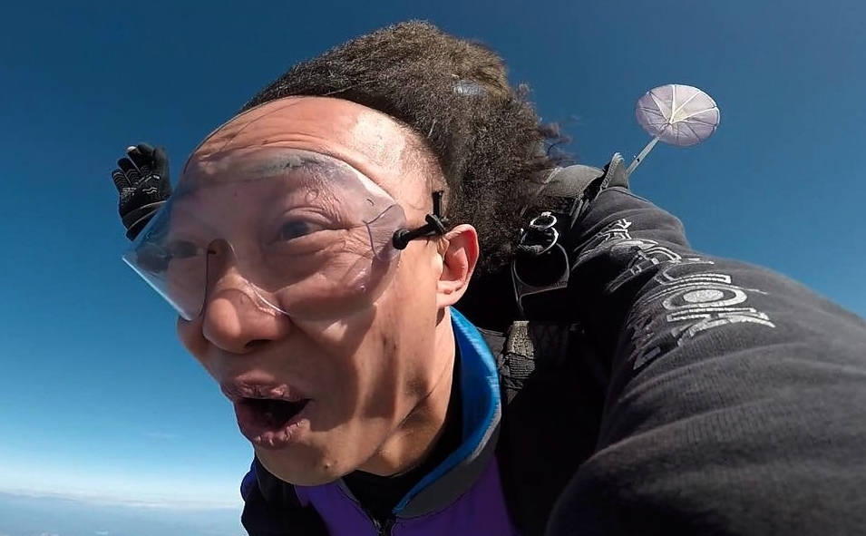 陳奕迅身高髮線跳傘