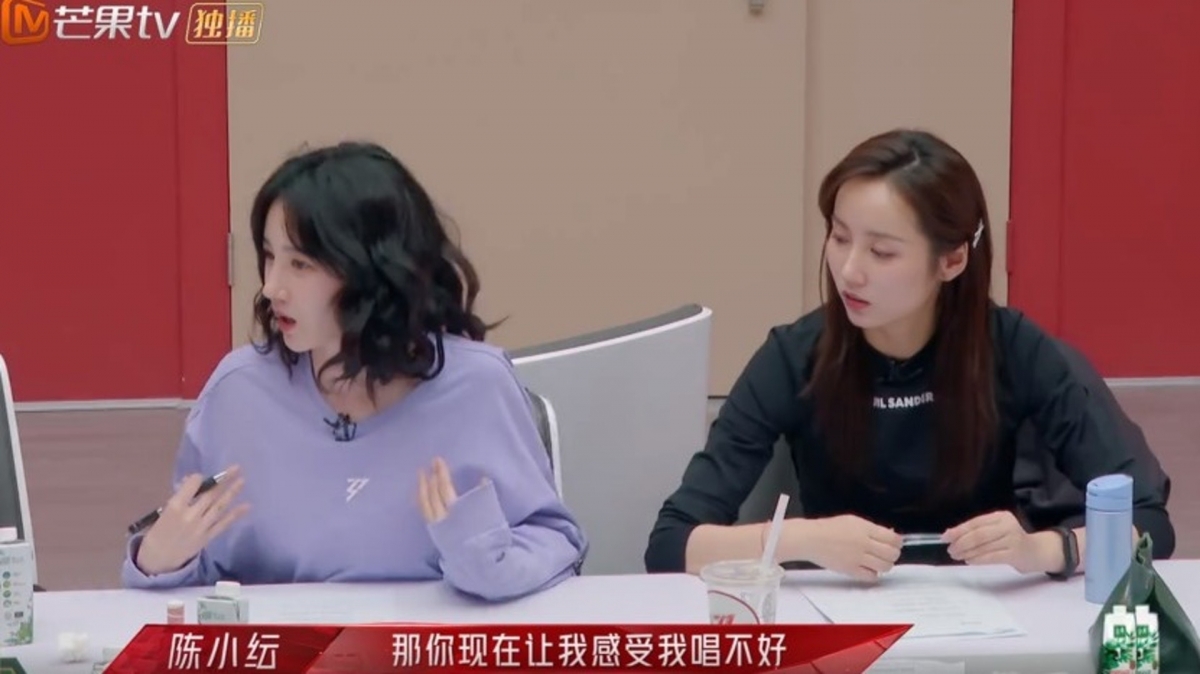 【乘風破浪的姐姐2】陳小紜卻認為這安排不妥,對她不公平:「你給我點時間吧!」