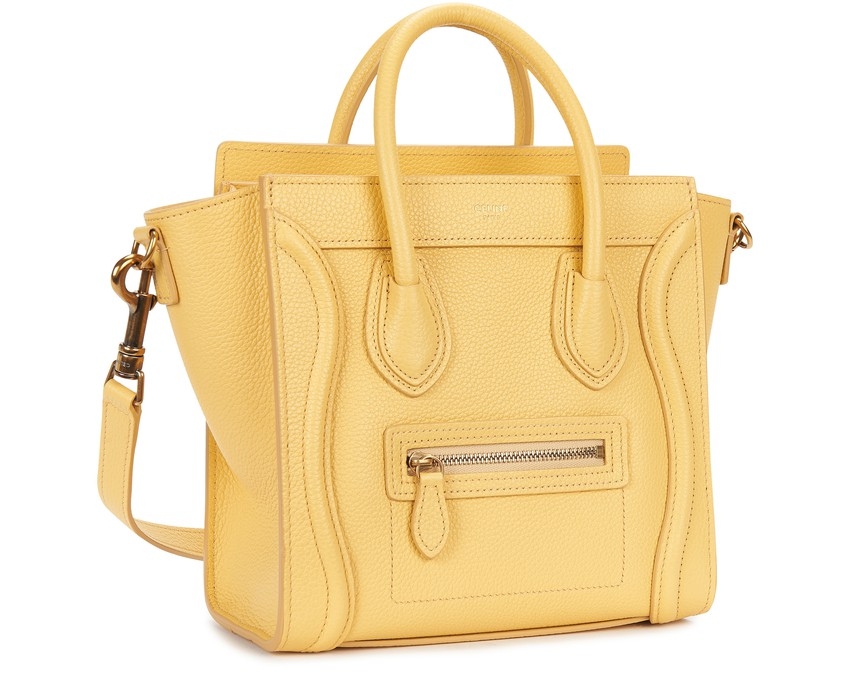 【名牌手袋2021】網購CELINE/LOEWE/LV/Chloé奶油黃手袋/Pantone年度色亮麗黃