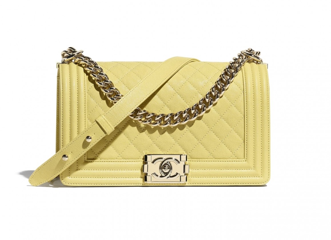 【Chanel 2021手袋】Boy Chanel手袋 HK$41,000（15 × 25 × 9 cm）