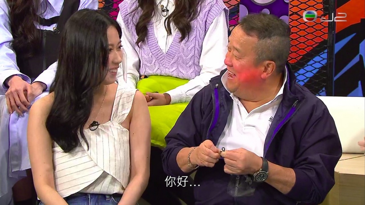 曾志偉全晚《後生仔傾下偈》最提攜的就是後生女「波波」黃凱儀