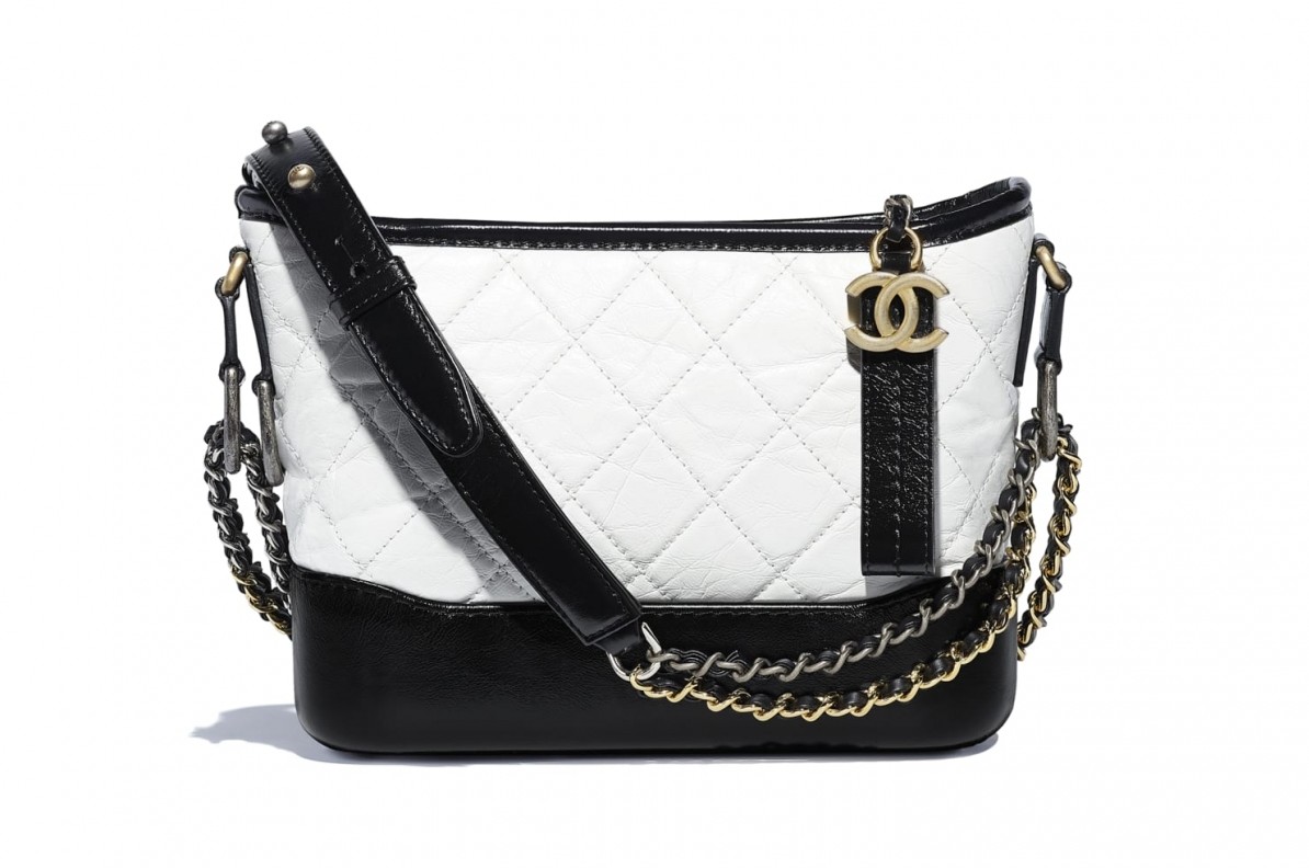 【Chanel 2021手袋】Chanel's Gabrielle 細號hobo手袋 HK$34,000（15 × 20 × 8 cm）