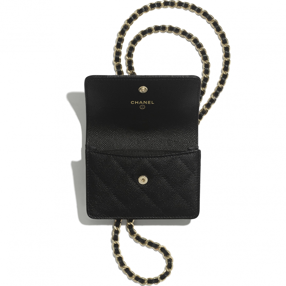 【Chanel手袋2021】銀包WOC小皮具/HK$15,000/山茶花薄荷綠珍珠鏈條零錢包必買