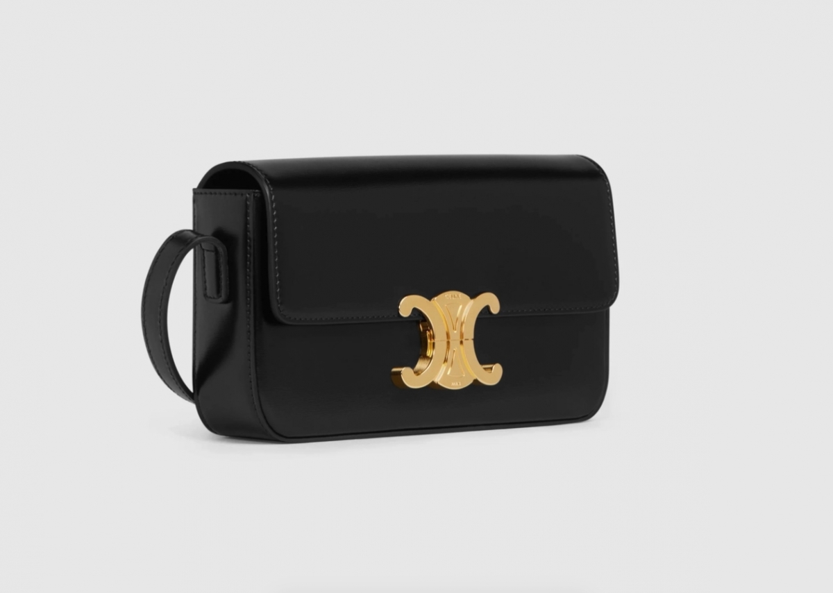 【名牌手袋2021】CELINE凱旋門腋下包SHOULDER BAG/網購必買名牌腋下包