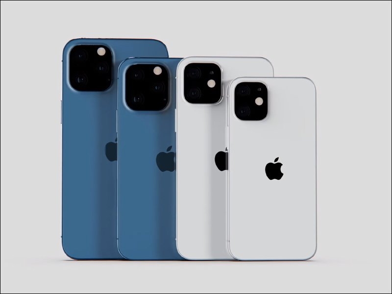 iPhone 13這次同樣得4款尺寸，同樣也會跟iPhone 12系列維持一樣，包括有5.4 吋、6.1 吋、6.1 吋及 6.7 吋
