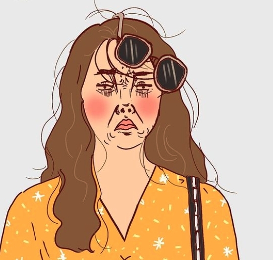 越南一位插畫家就畫下了女生們在生活中的一些沒形象的崩潰時刻，超真實的題材和麻甩的畫風引來不少女生追看～