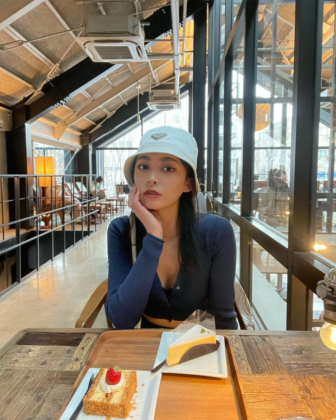 Prada reversible bucket hat