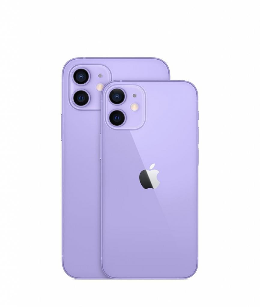 Apple蘋果新品發佈會2021|現時的iPhone 12有藍、紅、白、綠、黑五色,再新增女生必愛的夢幻「香芋紫色」,簡直是仙氣滿分!