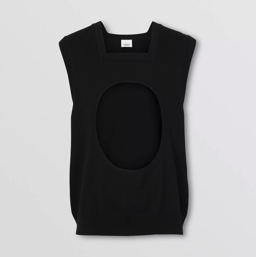 Burberry春夏2021推男士挖空露點T恤!索價HK$4,900火速售罄