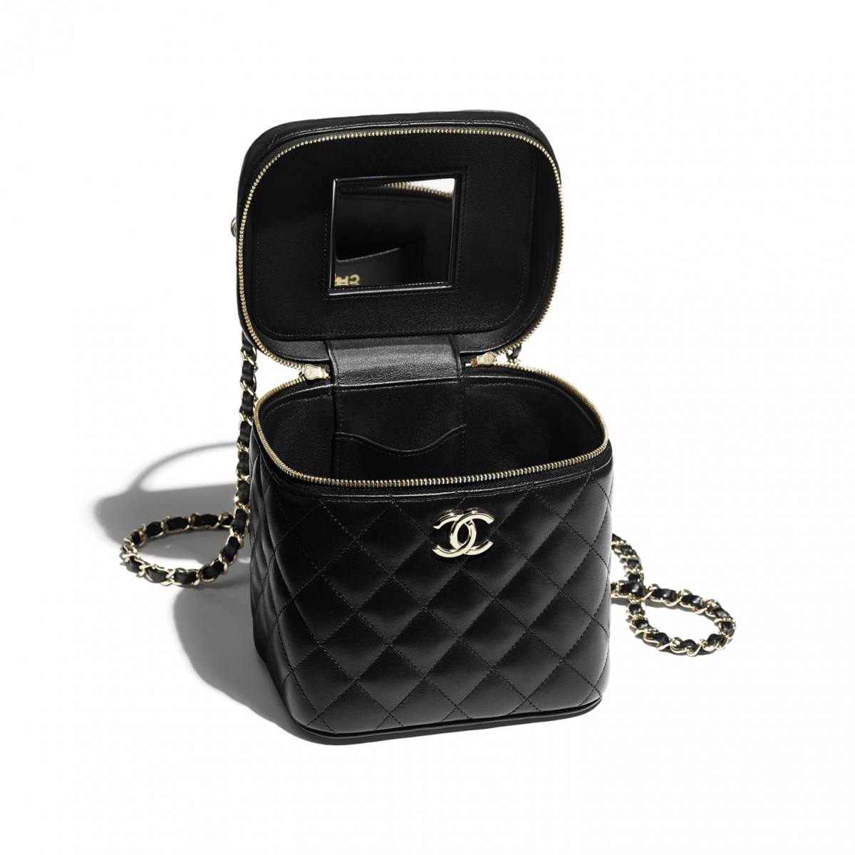【Chanel手袋2021】全新小羊皮Small Vanity Case2