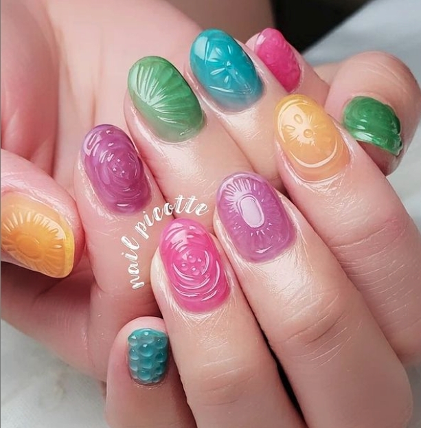 -夏日美甲-日系美甲-復刻糖果-35