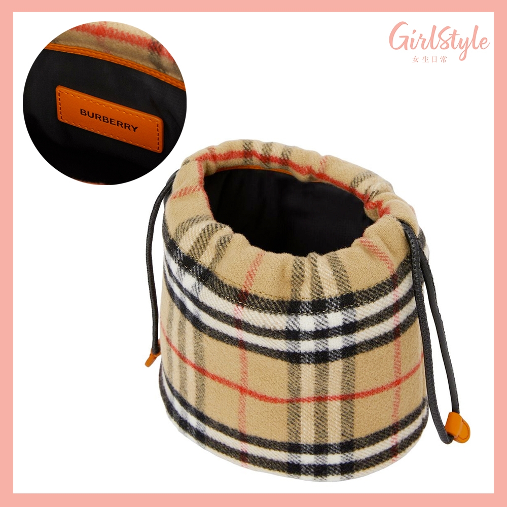 Burberry Kids monogram Vintage Check shoulder bag HK$4,100