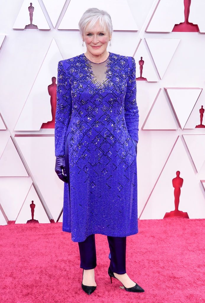 【奧斯卡2021】Glenn Close女明星紅毯穿搭