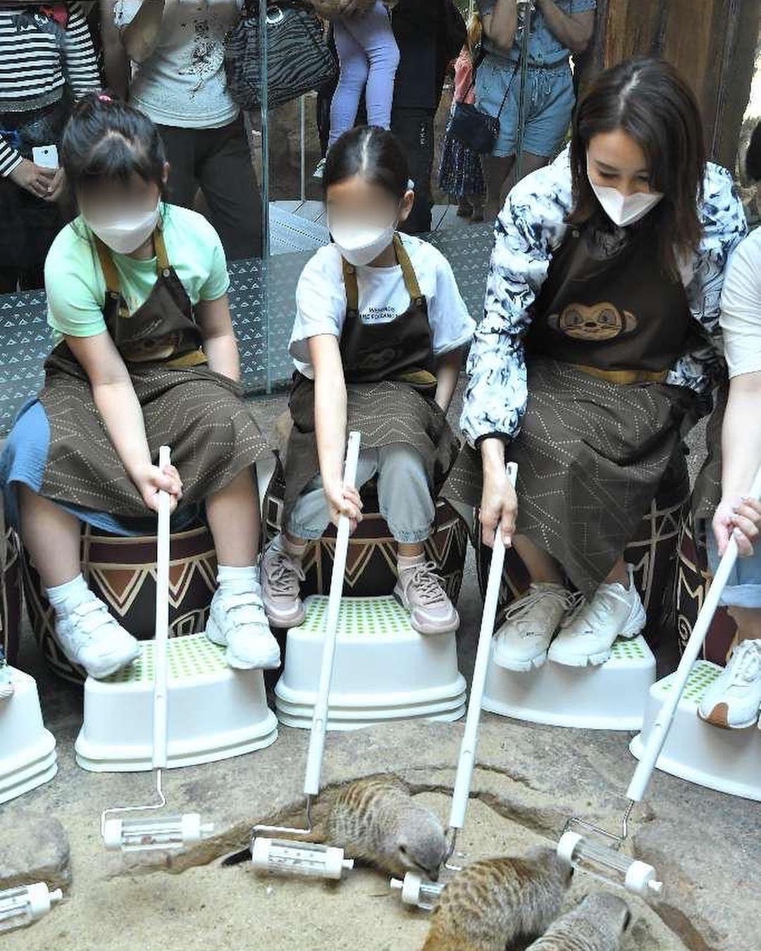黎姿攜半癱弟弟3代同堂到海洋公園出遊,悉心照料家人,直言:滿滿的幸福感
